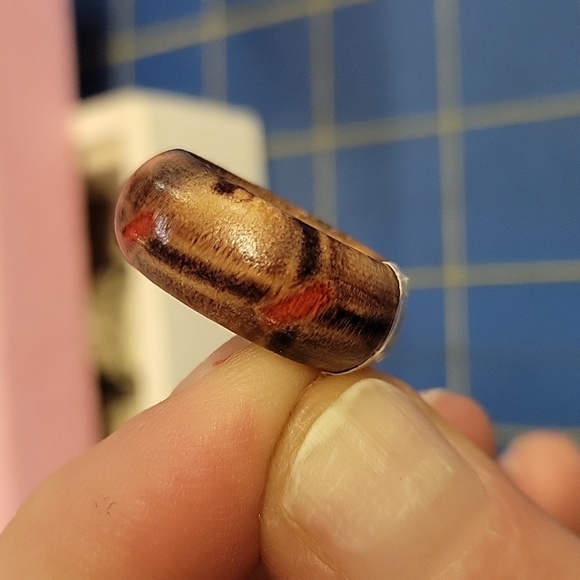 Wooden Ring Size 6.5 - Picture 1 of 2